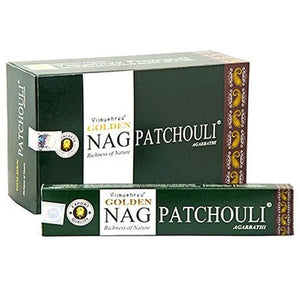 15g Golden Nag Patchouli - Encens Amour et Sensualité Vijayshree