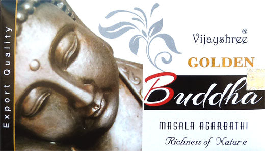 Golden Nag Buddah - Bouddha Or - 12 Paquets - Maison des sens