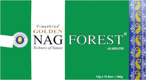 Golden Nag Forest - 12 Paquets - Maison des sens