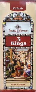 Encens Tulasi Sarathi - Trois rois mages hexa 20 bâtonnets - Maison des sens